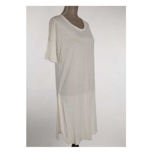 Vero Moda Long Offwhite T-shirt - Picture 4 of 5